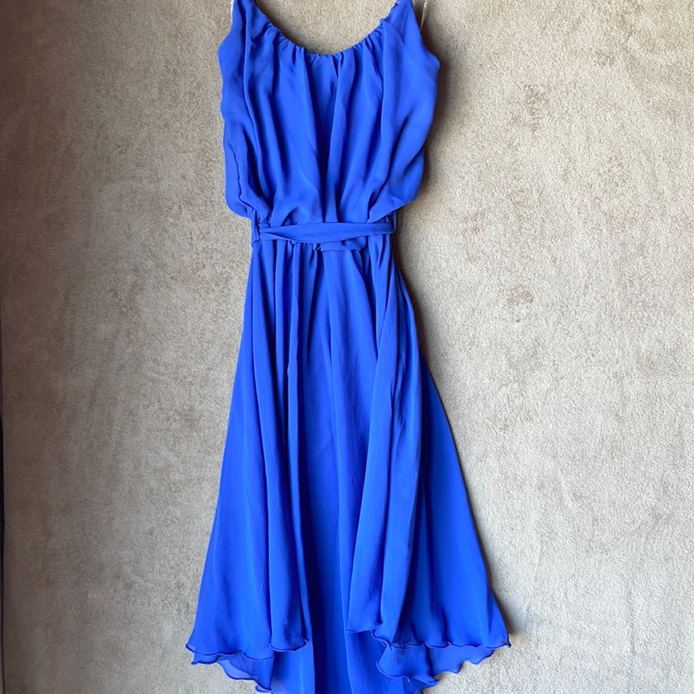 Purple High low Dress